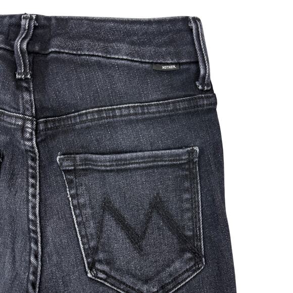 MOTHER High Waisted Looker Ankle Jean Size 24 Encounters At Night - Picture 7 of 10